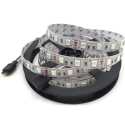 ZESTAW LED TAŚMA 1m RGB 5050 60/M +ZASILACZ, PILOT