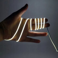 Taśma LED 24V COB WĄSKA 3mm 384diod/m 7W/m neon linia biały neutralny 1mb