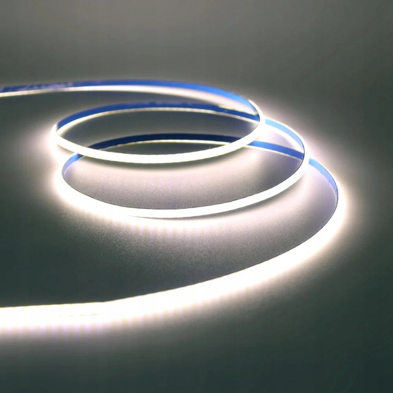 Taśma LED 24V COB WĄSKA 3mm 384diod/m 7W/m neon linia biały neutralny 1mb