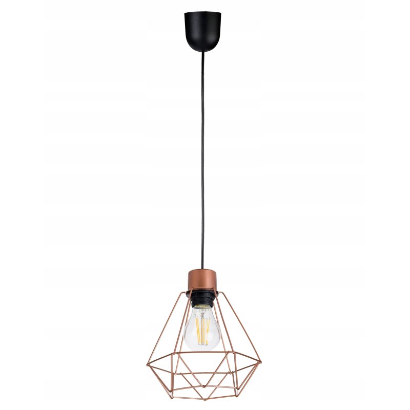 Lampa wisząca zwis żyrandol sufiowa loft diament 1