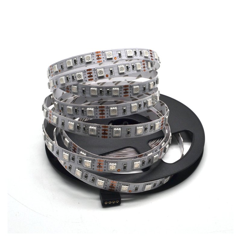 TAŚMA LED ZESTAW 10m RGB 5050 60/M PILOT DOTYK RF