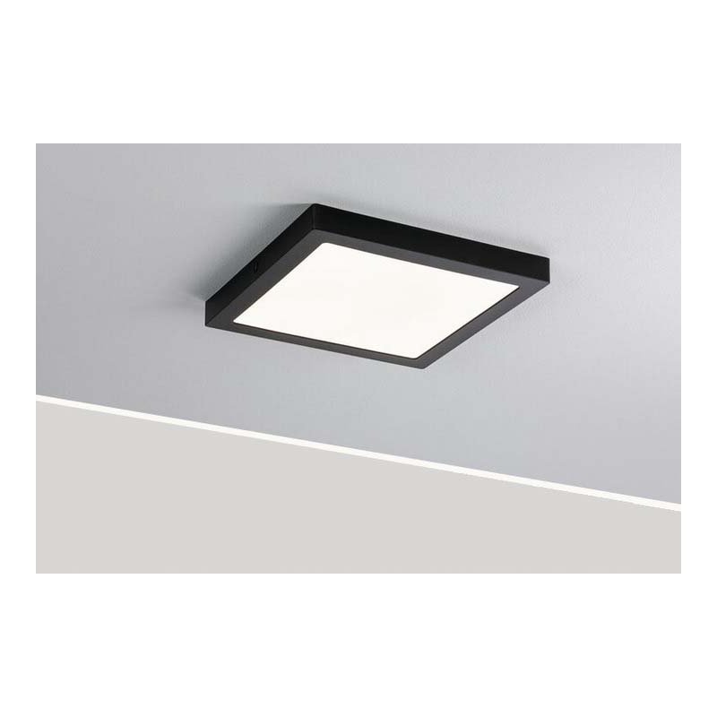 PLAFON czarny lampa oprawa sufitowa na led 2x E27