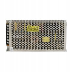 ZASILACZ 12V 12,5A 150W IP20 montażowy modułowy siatkowy do CCTV taśm LED