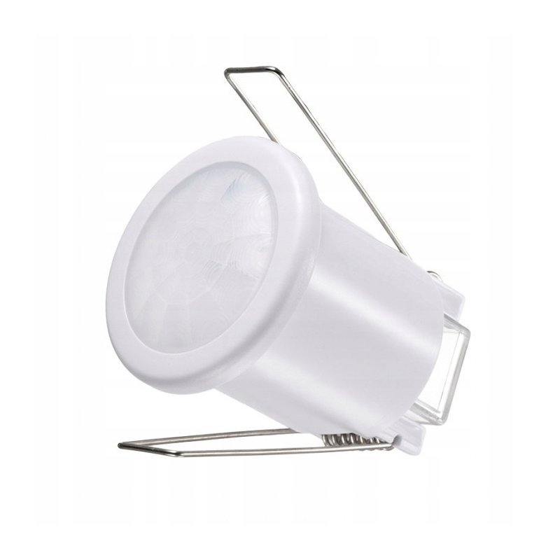 Czujnik ruchu Czujka zmierzchu sensor PIR podtynkowy montażowy biały 230V