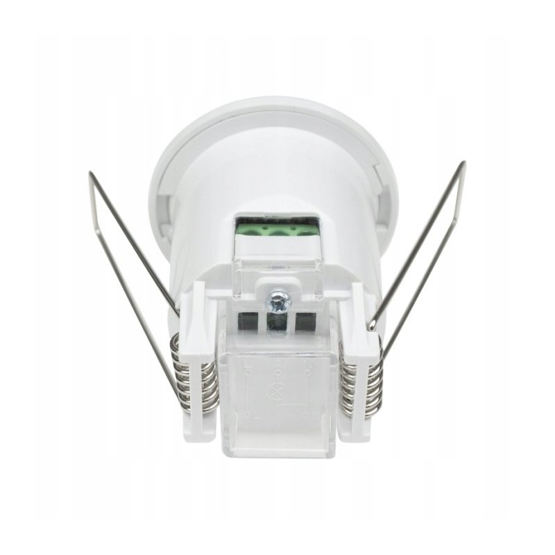Czujnik ruchu Czujka zmierzchu sensor PIR podtynkowy montażowy biały 230V