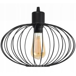 LAMPA sufitowa wisząca ZWIS Loft na E27 PAJĄK elipsa XL 35cm