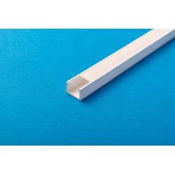 PROFIL PCV BIAŁY NAWIERZCHNIOWY do LED 2m + KLOSZ