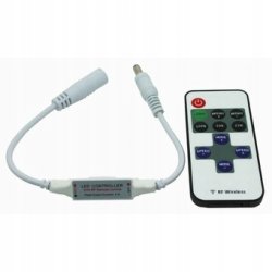 ŚCIEMNIACZ MINI RF 12V 72W + PILOT do taśma LED