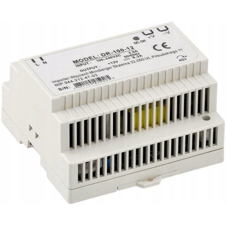 Zasilacz na szynę DIN 12V...