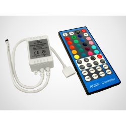 Sterownik /Kontroler na podczerwień IR + pilot 40 do taśm LED RGBW