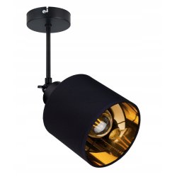 LAMPA KINKIET ścienny regulowany LOFT ABAŻUR złoty