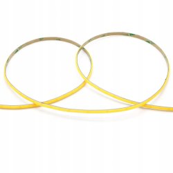 Taśma LED COB WĄSKA 5mm 12V 384diod/m neon linia ŚWIATŁA kolor CZERWONY 5m