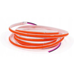 Taśma LED COB WĄSKA 5mm 12V 384diod/m neon linia ŚWIATŁA kolor CZERWONY 5m