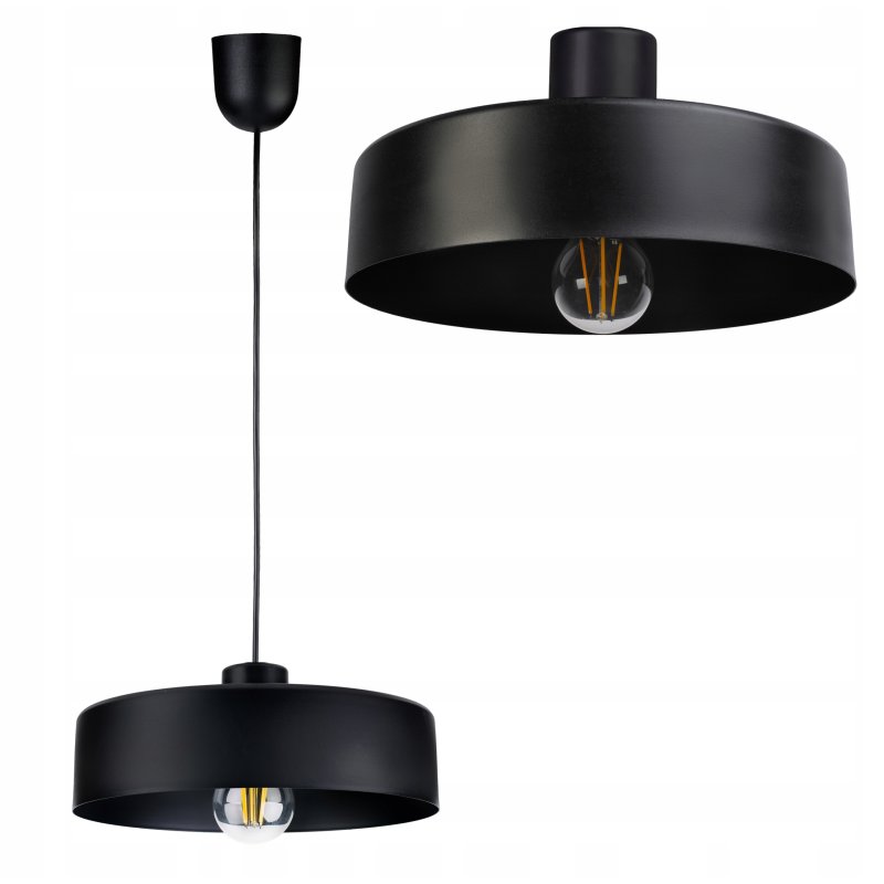 LAMPA WISZĄCA SUFITOWA zwis ŻYRANDOL KUBEK xl LED