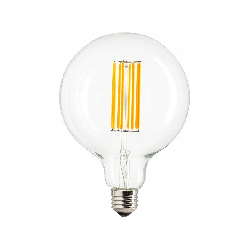 Żarówka E27 LED FILAMENT 6W ciepła G125 bańka