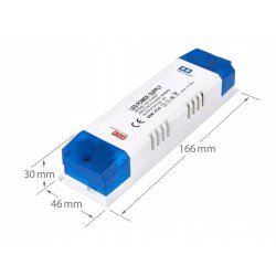 ZASILACZ MEBLOWY MINI 24V 4A 100W IP20 taśm led