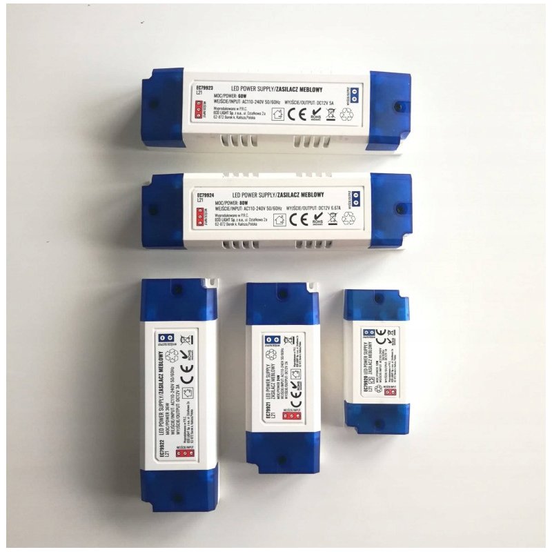 ZASILACZ MEBLOWY MINI 24V 4A 100W IP20 taśm led