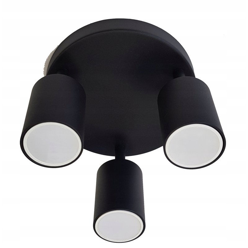 LAMPA sufit KINKIET ŚCIENNY regulowany SPOT 3 GU10