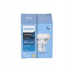 Żarówka LED Philips Corepro LEDspot GU10 4,9W 550lm biała zimna