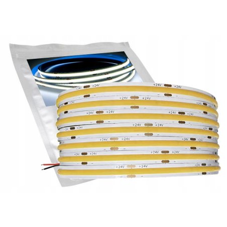 Taśma LED COB MOCNA 24V 528...