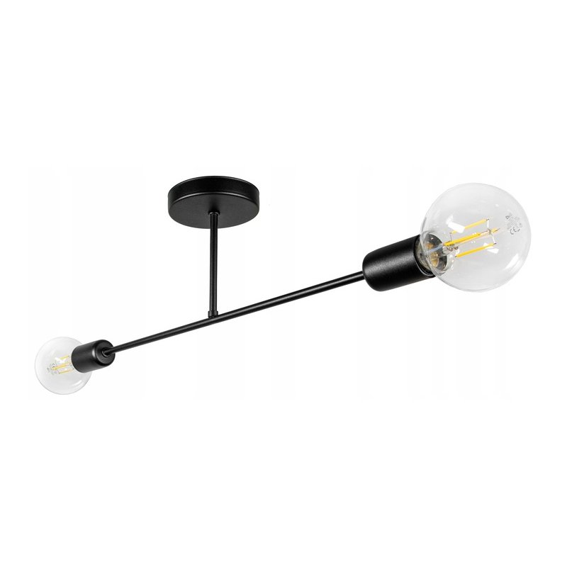LAMPA sufitowa żyrandol PLAFON LOFT E27 EDISON 2