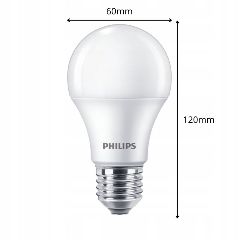 Żarówka LED E27 Philips CorePro mocna 13W  100W 2700K biała Ciepła