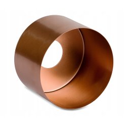 lampa kinkiet ścienny regulowany loft metal miedź