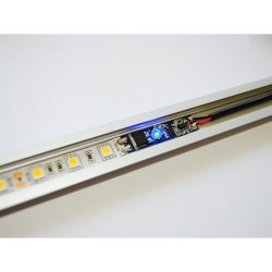 WŁĄCZNIK profilowy ŚĆIEMNIACZ DOTYK sprężynowy 5A do PROFILI taśm LED COB