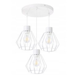 LAMPA sufitowa WISZĄCA ZWIS E27 żyrandol loft DRUT