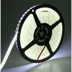 TAŚMA LED SMD 2835 600 5m zimna IP65 wodoodporna