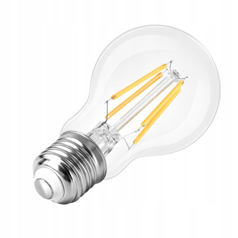 ŻARÓWKA E27 LED FILAMENT 8W barwa Neutralna Edison dekoracyjna A60