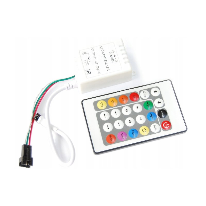 Kontroler Magic Dream led RGB IC WS2811 2812 IR 24