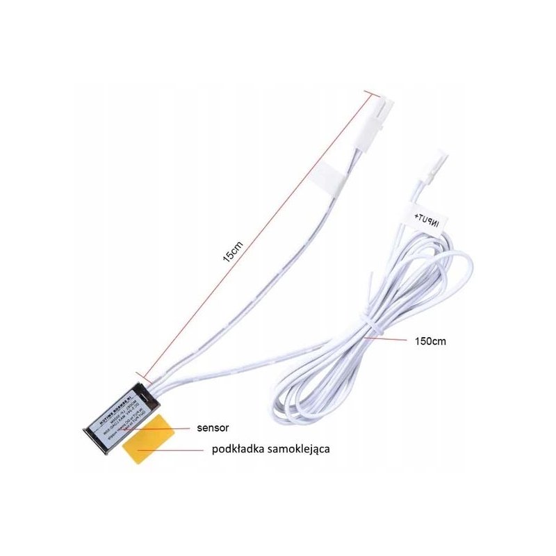 Włącznik na IR 12V SZAFY Szuflady Drzwiowy szafkowy 5-24V