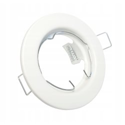 OPRAWA HALOGENOWA LED STAŁA BIAŁA + GNIAZDO GU10