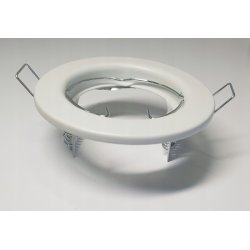 OPRAWA HALOGENOWA LED STAŁA BIAŁA + GNIAZDO GU10