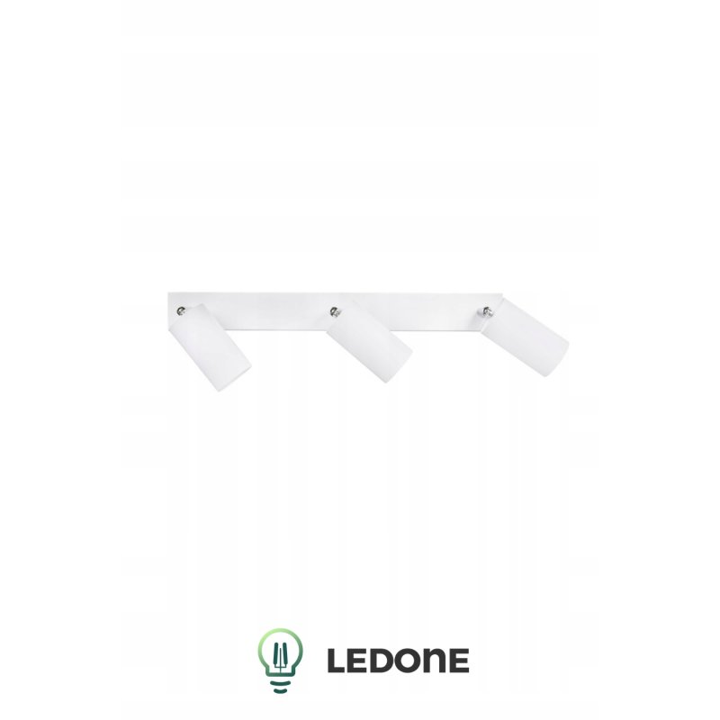 LAMPA KINKIET ŚCIENNY LED SUFIT REGULOWANY SPOT 3xGU10 ŻYRANDOL REGULOWANY