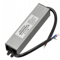 Zasilacz 24V 20W 0,8A wodoodporny do taśm LED IP67 hermetyczny metal MAŁY