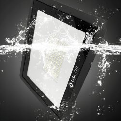 HALOGEN LED 20W NAŚWIETLACZ z czujnikiem ruchu PIR SLIM IP66 ROBOCZY zimny