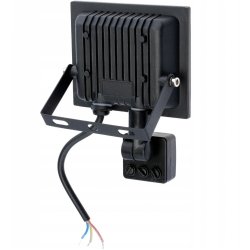 HALOGEN LED 20W NAŚWIETLACZ z czujnikiem ruchu PIR SLIM IP66 ROBOCZY zimny