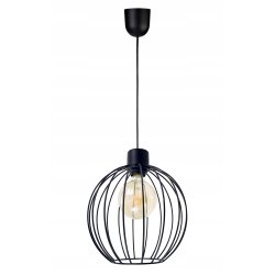LAMPA WISZĄCA ZWIS żyrandol sufit loft drut KULA