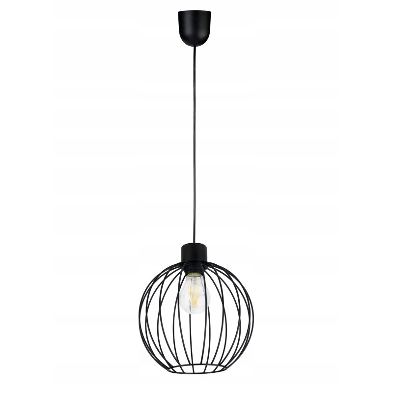 LAMPA WISZĄCA ZWIS żyrandol sufit loft drut KULA