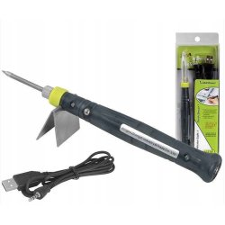 LUTOWNICA ręczna mini oporowa kolbowa na USB 8W 5V grot SMD do taśm led