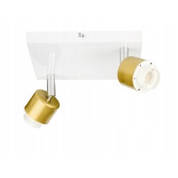 LAMPA plafon sufitowa żyrandol ruchomy loft złoty