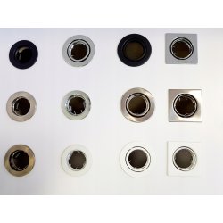 OPRAWA HALOGENOWA LED RUCHOMA CZARNA +GNIAZDO GU10