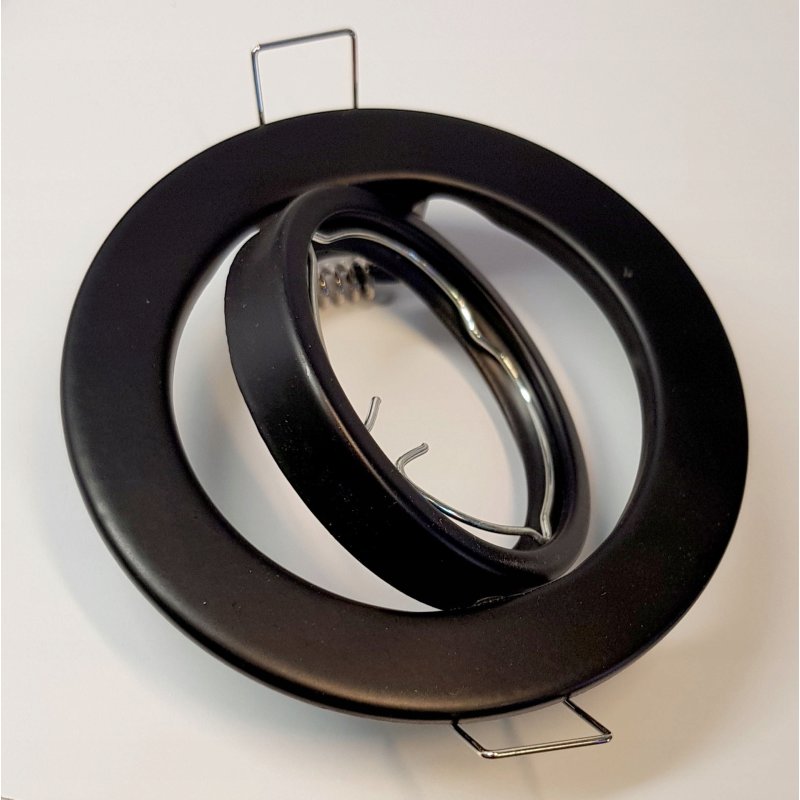 OPRAWA HALOGENOWA LED RUCHOMA CZARNA +GNIAZDO GU10