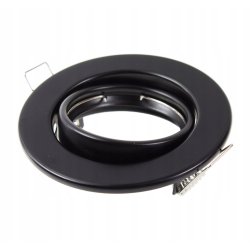 OPRAWA HALOGENOWA LED RUCHOMA CZARNA +GNIAZDO GU10