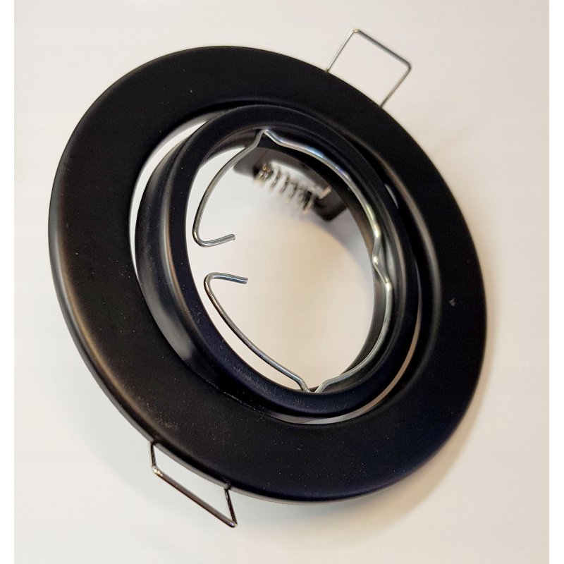 OPRAWA HALOGENOWA LED RUCHOMA CZARNA +GNIAZDO GU10