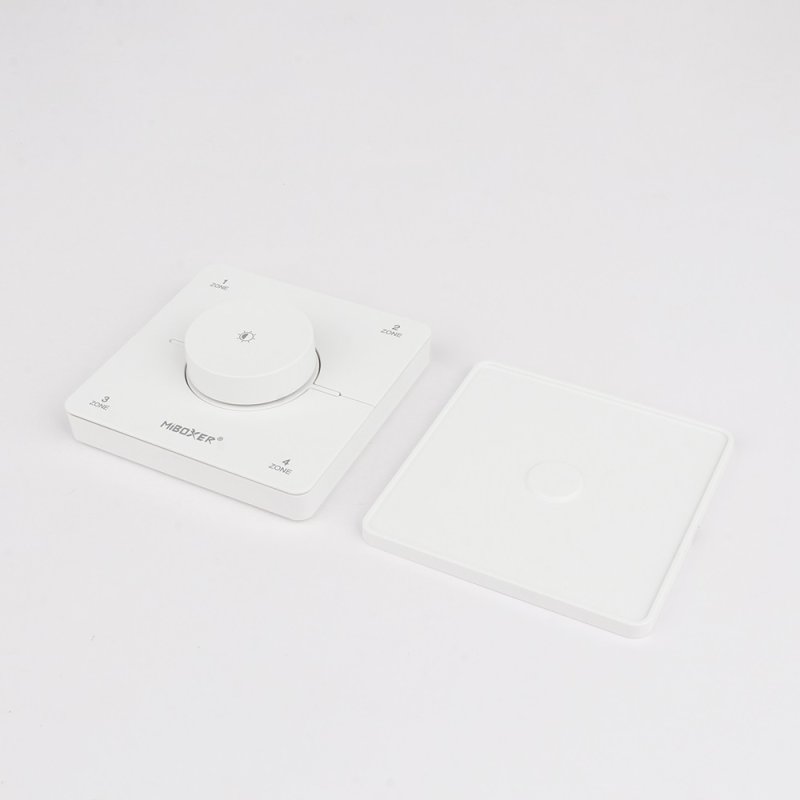 Pilot PANEL naścienny 4 strefy Milight K0S z pokrętłem obrotowy MONO/CCT