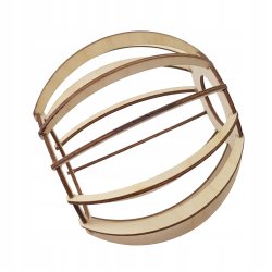 LAMPA sufitowa WISZĄCA ZWIS żyrandol loft DREWNO 2