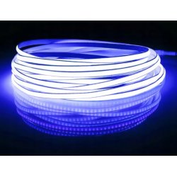 Taśma LED COB WĄSKA 5mm 12V 384diod/m neon linia ŚWIATŁA kolor NIEBIESKI 5m